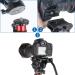 Avella Metal Video Tripod Fluid Head | Lightweight Heavy Duty Compatible with Manfrotto | Max Load 13.2lb/6kg | DSLR Cameras, Camcorder, Monopod - Buy Online on GoSupps.com