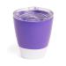 Munchkin  Splash  Open Toddler Cup with Training Lid  7 Ounce  Purple