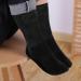 WLLHYF Extra Wide Black Socks for Swollen Feet, Bariatric, Lymphedema & Diabetes - Cast Sock Included - Buy Online on GoSupps.com