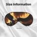 Sleep Mask Eye for Women & Men - Reusable Soft Blackout Masks for Better Sleep | Travel Essentials & Perfect Gifts - Eagle and Fire - Buy Online on GoSupps.com