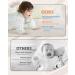 Moxtoyu 100% Cotton 2.5 Tog Baby Sleep Bag | Wearable Blanket with Double Zipper | Removable Sleeves | Newborn Essentials | White L (12-18M) - Buy Online on GoSupps.com