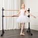 Victorem 4 FT. Portable Ballet Barre for Home - Ideal for Ballet Dancing and Stretching | Barre for Adults with Bonus Resistance Band - Buy Online on GoSupps.com