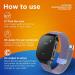 Kadielona Motion Sickness Bands - Rechargeable Anti-Nausea Relief Wristbands for Travel (Car Air Train Sea) - Colorful Electrode Stimulator - Buy Online on GoSupps.com