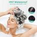 Dyroe Electric Head Massager - Waterproof Scalp Massage Device with 4 Replacement Heads & 3 Modes for Ultimate Relaxation - Buy Online on GoSupps.com