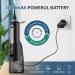 Cordless Water Flosser - Rechargeable Oral Irrigator for Teeth Cleaning | 8 Jet Tips, 5 Cleaning Modes | IPX7 Waterproof - Ideal for Home and Travel | Black - Buy Online on GoSupps.com