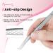 Beauty7 Eyelash Tweezers Stainless Steel Sharp Tips for Semi-Perm Lash Extension Color Silver Silver03 - Buy Online on GoSupps.com