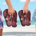 Mnsruu Golden Christmas Ball Flip Flops | Stylish Home Hotel Spa & Travel Footwear for Men & Women - Buy Online on GoSupps.com
