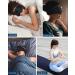 White Noise Sleep Mask Headphones with 34 Nature Sounds | Wireless & Sweat Absorbent Silk Eye Mask for Sleeping | Light Blocking & Timer | Best for Sleeper & Travel | All Black - Buy Online on GoSupps.com