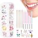 DIY Tooth Jewelry Set - Removable Crystal Ornamentation for Men & Women | Tartar Set & Tooth Edelstein Kit - Buy Online on GoSupps.com