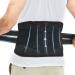 Wellsync back support belt S M L XL XXL rear belt Belt pain belt in the lower back back band men and women back support with adjustable straps back belt with 8 struts (size: 75-85 cm)