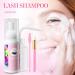 Lash Cleaning Kit - Eyelash Extension Cleanser 60ml | Salon & Home Use Shampoo Wash with Brush - Best for Clean & Care - Buy Online on GoSupps.com