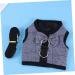 Buy Black Chinchilla Running Vest - Size 2 | International Shipping Available - Buy Online on GoSupps.com