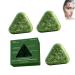 ZLHHRZJX Nature Triangle Shampoo Bar: Strengthens and smoothes hair. Natural vegetable soap. Firm shampoo and conditioner for all hair types. Suitable for men and women. (3 pieces)