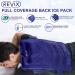 REVIX Large Ice Pack for Back Pain Relief - Cold Packs for Injuries - 2X-Large Ice Wraps for Shoulder, Hip, Leg - Cold Compress Therapy for Sciatica Nerve, Arthritis, Inflammation - 13X21'' Navy - Buy Online on GoSupps.com