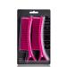 HAIRMAM Hair Coloring Clip 2pcs 1set For Long Hair  Highlighting  Sectioning  Root Bleaching (Hotpink)