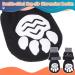 SCENEREAL Double Side Anti-Slip Dog Socks 6-Pack - I Love Dog Pattern, Adjustable Strap, Traction Control - Indoor Paw Protector for Hardwood Floors - Buy Online on GoSupps.com