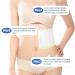 Amijoux 10 PCs Self-Adhesive Castor Oil Pack - Organic Cotton 7.9x7.9 Anti-Seepage Oil Compress for Ultimate Relief - Buy Online on GoSupps.com