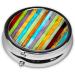 Colorful Wooden Mini Pill Box - Travel-Friendly Organizer for Purse & Pocket - Compact & Convenient Storage - Buy Online on GoSupps.com