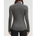 Queenieke Women's Long Sleeve Running Jacket - Light Breathable & Stylish Full Zip Sports Jacket with Pockets for Fitness & Yoga - Meteorite Gray XS - Buy Online on GoSupps.com