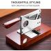 Desktop Cigar Scissors Knife-Shaped Sharp Cutter Stainless Steel Rosewood Base Can Cut 25mm Cigars Birthday Gift for Men - Buy Online on GoSupps.com