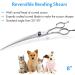 Jason Curved Dog Cups Professional Fur Scissors - 8 Inch Japanese 440C Steel Pet Scissors for Dogs & Cats | Premium Grooming Tools - Buy Online on GoSupps.com