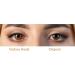 Buy Charmiga Galaxy Hazel Colored Contact Lenses - Light Brown Hydrogel - 0.0 Diopters - 2 Pieces + Cases - Natural Look - International Shipping - Buy Online on GoSupps.com