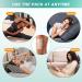 Buy SUNAI Adjustable Organic Castor Oil Pack Wrap - Reusable 2 Pack for Knee Calf Arm | Less Mess Anti Oil Leak - Khaki - Buy Online on GoSupps.com
