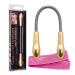 Lindo Twist-N-Roll Tweezer - Spring Facial Hair Removal Tool, Natural Threading, Stainless Steel, Remove Unwanted Hair on Upper Lip, Chin, Cheek, and Neck (Gold)