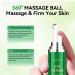 Eye Cream with 5% Caffeine Retinol Hyaluronic Acid Eye Serum with 360 Roller Massage Ball for Puffy Bags Fine Lines Dark Circles and Wrinkles Under Eye Treatment Serum for Women & Men Light green - Buy Online on GoSupps.com