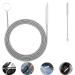 Car Drain Dredge Cleaning Scrub Brush Sunroof Drain Cleaning Tool Car Drain Hole Cleaner Drain Brush Pipe Cleaning 61IN Long Flexible Tube Cleaning Brush for Car Home Kitchen(1pcs 60in) 60in 1pcs