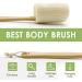 Natural Loofah Back Scrubber QpenguinBabies Loofah on a Stick with Natural Loofah Sponge Exfoliating Body Sponge Scrubber With Long Wooden Handle Back Brush For Men & Women in Bath Spa Shower 2 Pack - Buy Online on GoSupps.com