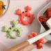 Creative Crab Shaped Spatula Rack Silicone Crab Spatula Spoon Holder with Non Perforated Fork Spatula Rack Creative Silicone Multifunctional Crab Shaped Spatula Rack (Green) - Buy Online on GoSupps.com