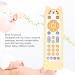 Buy Simulation Baby Remote Control Toys - Educational Musical Toddler TV Remotes for Learning | Cat Cover & White Design - Buy Online on GoSupps.com