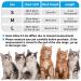 Wllhyf Recovery Suit for Cats - Breathable One-Piece Full Body Clothing for Kittens | Anti-Lick Protection Post-Surgery After Spay & Neuter | Large - Buy Online on GoSupps.com