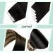 LAAVOO Real Hair Tape In Extensions - Balayage Brown & Black Ombre 50g 20pcs - Premium Quality Invisible Tape Extensions - Buy Online on GoSupps.com