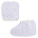 Noverlife Paraffin Wax Warmer Mittens & Booties - White Spa Therapy Hand & Foot Care Kit - Buy Online on GoSupps.com