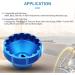 PEATOVIE 16-Notch Bottom Bracket Tool for BBT-69.2 | Compatible with Chris King, Campagnolo, Shimano, SRAM | Blue - Buy Online on GoSupps.com