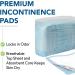 Disposable Incontinence Bed Pads 23x36 - 15 Pack - Heavy Absorbent Chux Underpads - Leak Proof - Overnight Moisture and Odor Lock - Buy Online on GoSupps.com