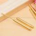 Gold Folding Copper Ear Wax Removal Tool | Portable Ear Cleaner Spoon with Key Ring | Best Ear Wax Removal Supplies for Beauty & Personal Care - Buy Online on GoSupps.com