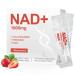 GlossLuxe 1000mg High-Potency NAD Liquid Supplement for Women & Men Nicotinamide Riboside & Resveratrol with PQQ Berry Flavor NAD Supplement Boosts Energy Healthy Aging & Focus