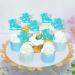 Keaziu 24 Pack Ice Skating Snowflake Cupcake Topper Ice Sports Theme Cupcake Decoration Skating Children Boy Girl Happy Birthday Party Decorations Supplies Blue 4 - Buy Online on GoSupps.com