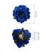 15-Piece Multicolored Flower Hair Clips Set - Rose Wedding Accessories for Women Girls & Children - Buy Online on GoSupps.com