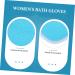 2pi ces de Bain et Serviettes Exfoliantes pour Corps Lot Utiliser Chez Soi pour Nettoyage Profondeur Bleu - Buy Online on GoSupps.com