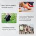 8 Pairs Heel Cap Protectors - Heel Savers for High Heels Stiletto & Pumps | Grass & Crack Solutions (4 Black + 4 Clear - Buy Online on GoSupps.com