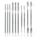 CYNAMED 10 Pc Stainless Steel Spatula Wax & Clay Sculpting Tool Set 10PC