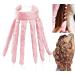 Heatless Curlers Headband Octopus Hair Curler Locken Blacker Lure Locks without Heat For Long Medium Hair Silk Band Lure Blacker soft headband Tools for women girls - pink