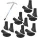 Socobeta Walking Stick Tips Rubber 9mm Pole Tips 18x8x3 Universal 15PCS Pole Tip Protectors Walking Stick Feet Cover Nonslip Pad Alpenstocks Accessory - Buy Online on GoSupps.com
