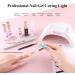 UV LED Nail Lamp 48W - Quick Dry Gel Polish Curing Light with Auto Sensor | Professional Home Manicure - Buy Online on GoSupps.com