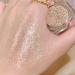 Erinde Shimmer Glitter Eyeshadow Palette - Korean Eye Makeup - Metallic Pigmented Color - Sparkle Silver Champagne Gold - Ultra-Blendable - 03 - Buy Online on GoSupps.com