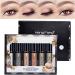 Eyeshadow - 6 Colors Liquid Eyeshadow Set | Waterproof Sparkly Eye for Women Girls Colorful Eyeliner Makeup Tool A:1-6# - Buy Online on GoSupps.com